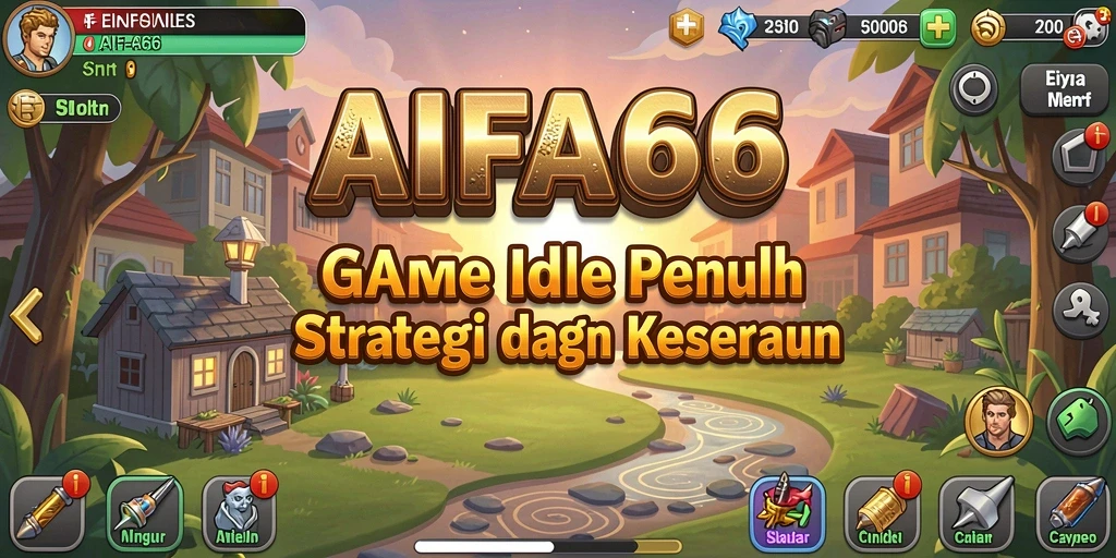 Screenshot gameplay AIFA66 yang menampilkan aktivitas Idle yang seru.