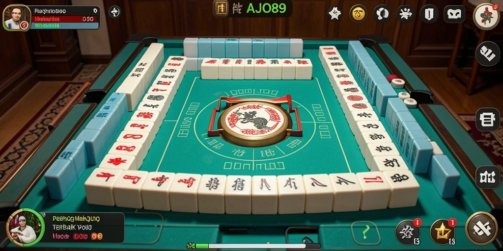 Tampilan gameplay menantang dalam AJO89 dengan grafis yang menarik.