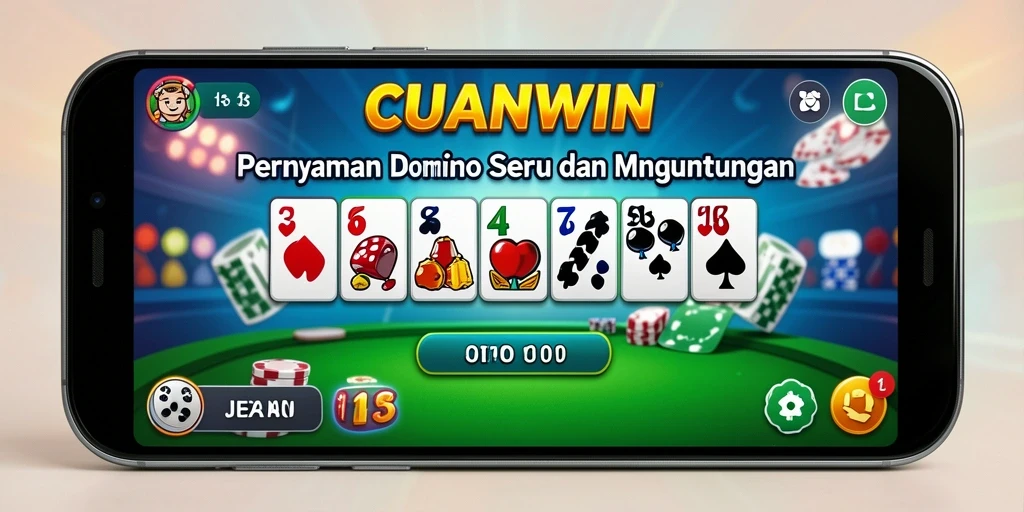 Gameplay seru dan interaktif dalam permainan Domino.