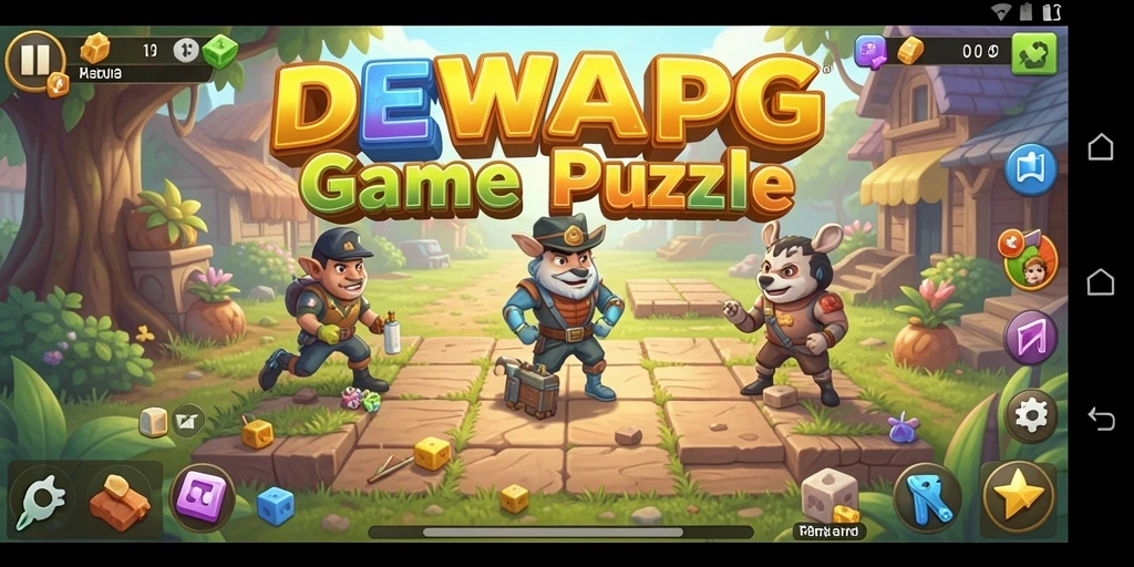 Gameplay DEWAPG yang menantang dan menarik perhatian.