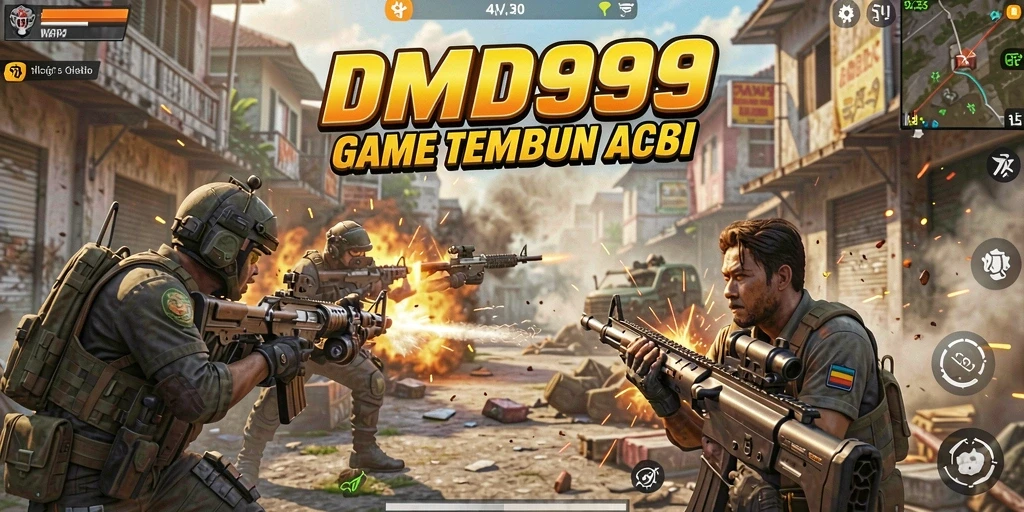 Screenshot dari gameplay DMD999 yang menegangkan dan seru.