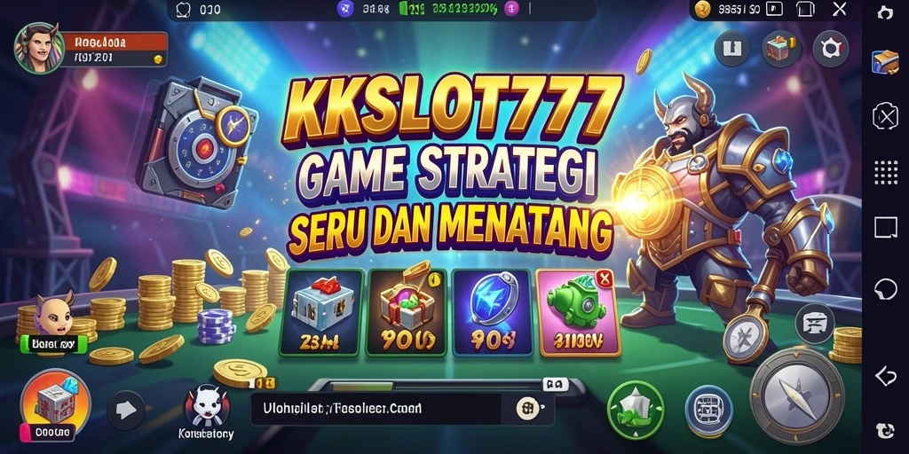 Tampilan menarik dari gameplay KKSLOT777 yang penuh strategi.