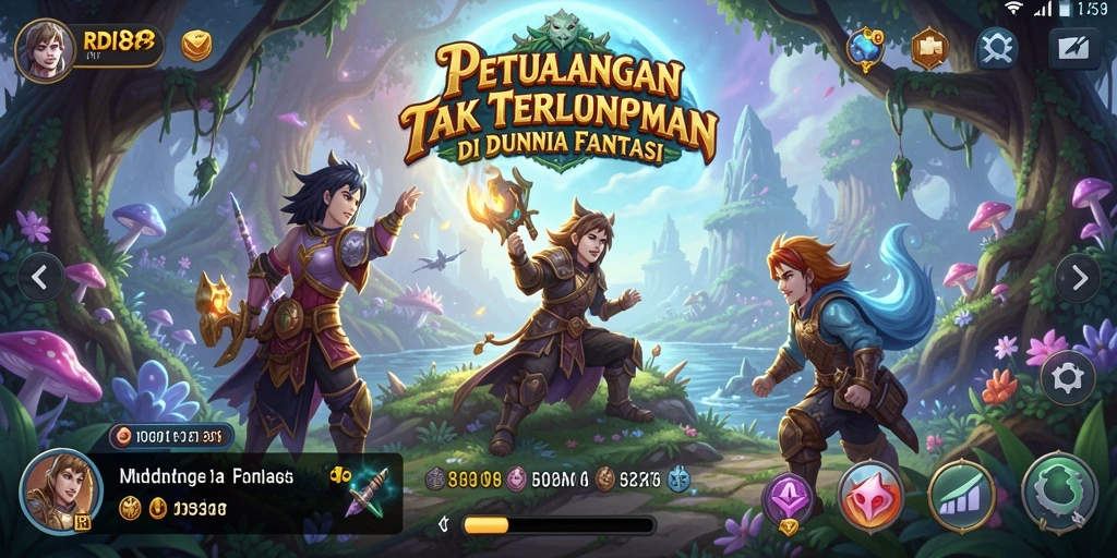 Gameplay RDI88 yang mendebarkan dengan tantangan yang menarik.
