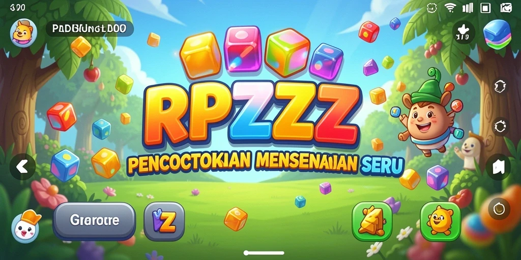 Tampilan gameplay RPZZZ yang menarik dan menantang.