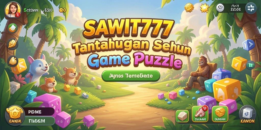 Screenshot utama SAWIT777 yang menampilkan gameplay Puzzle yang menarik.