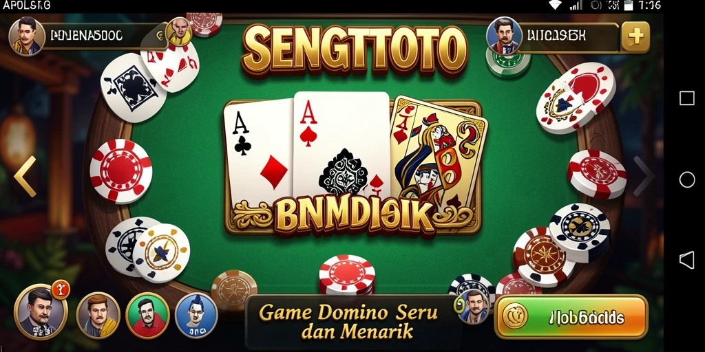 Tampilan gameplay SENGTOTO dengan grafis menarik dan seru.