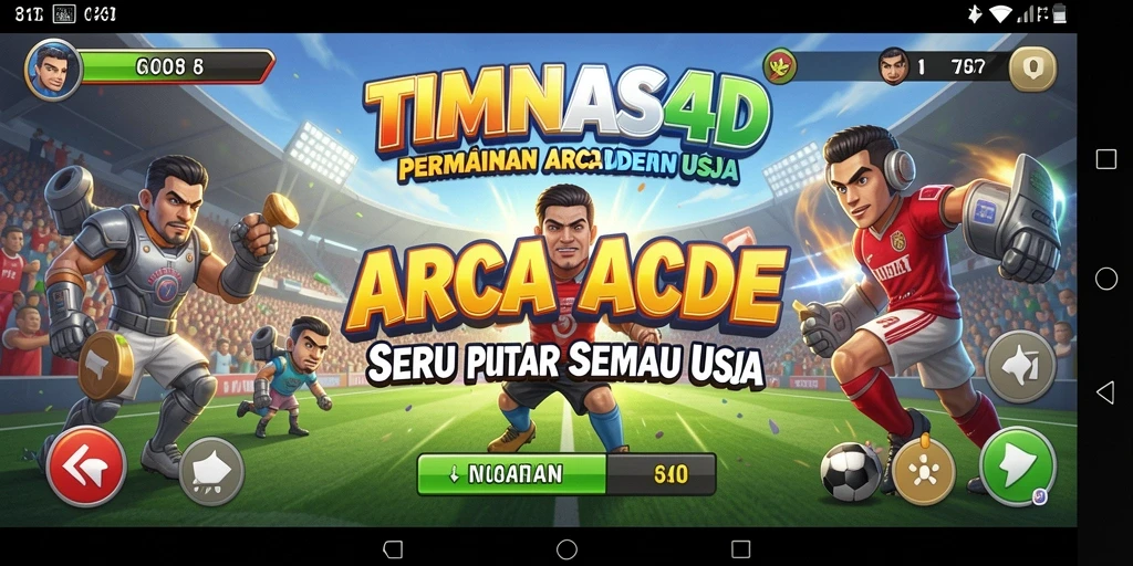 Tangkapan layar gameplay menarik dari TIMNAS4D.