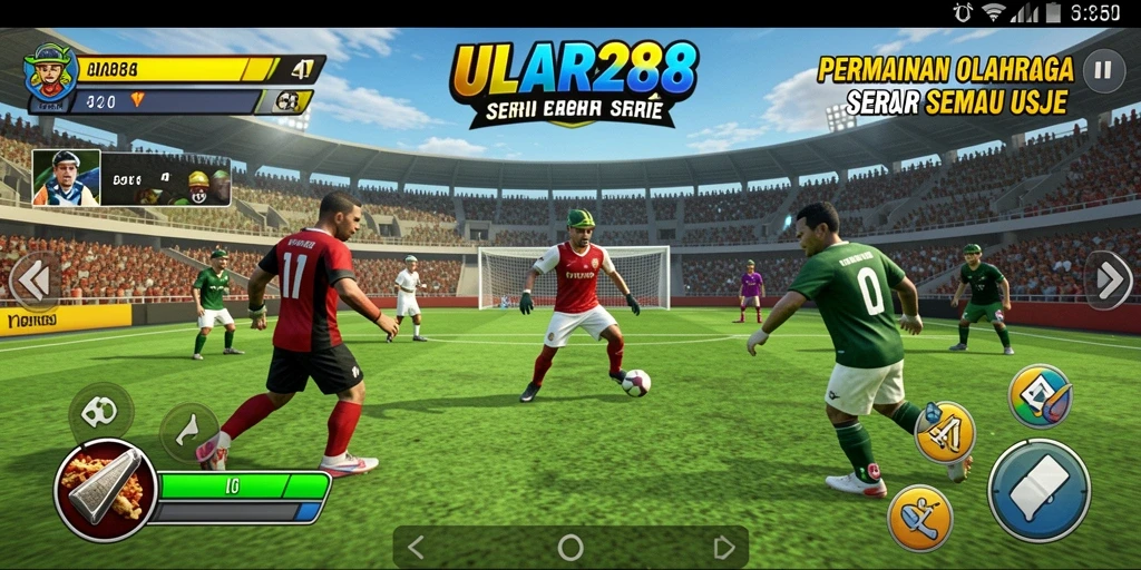 Tampilan gameplay ULAR288 yang seru dan penuh aksi.